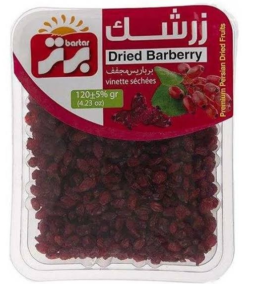 برتر زرشک وکیوم 120گرمی